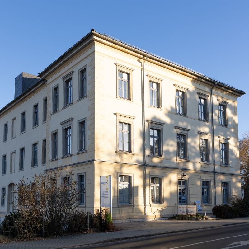 Gebäudeansicht Filiale in Burgstädt