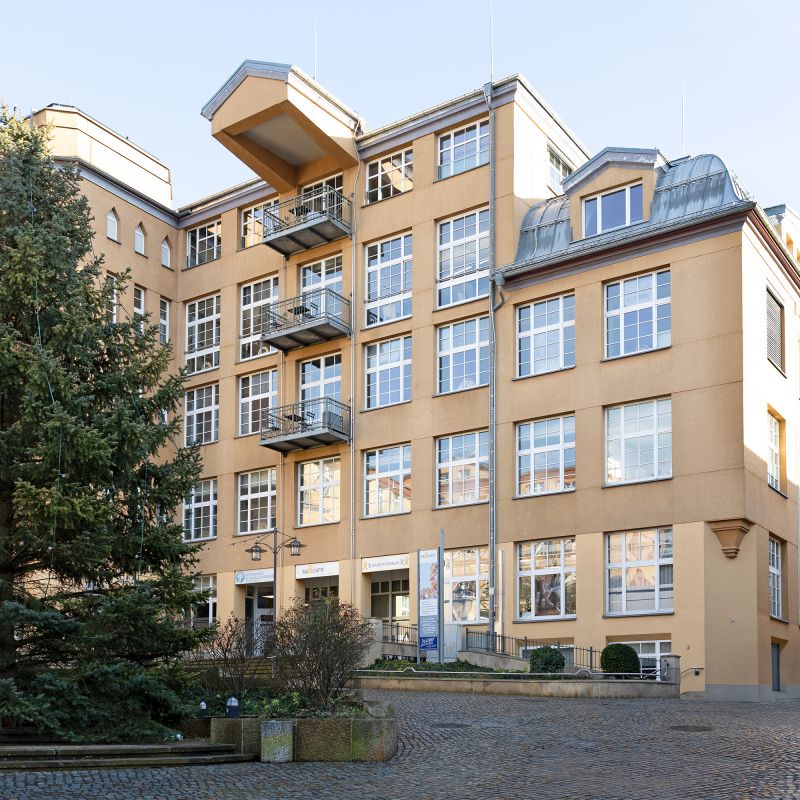 Gebäudeansicht Filiale in Lichtenstein